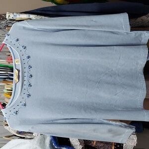 Bechamel 3/4 sleeve top size xl invw267